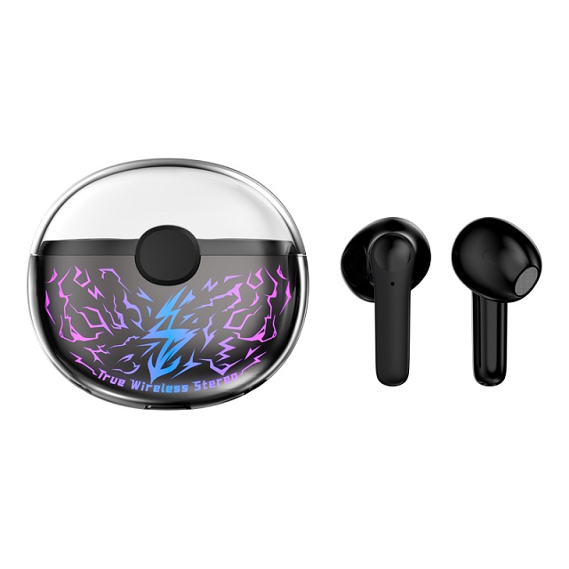 Fashion Dazzling Color Lamp Earphones-GLY-A05