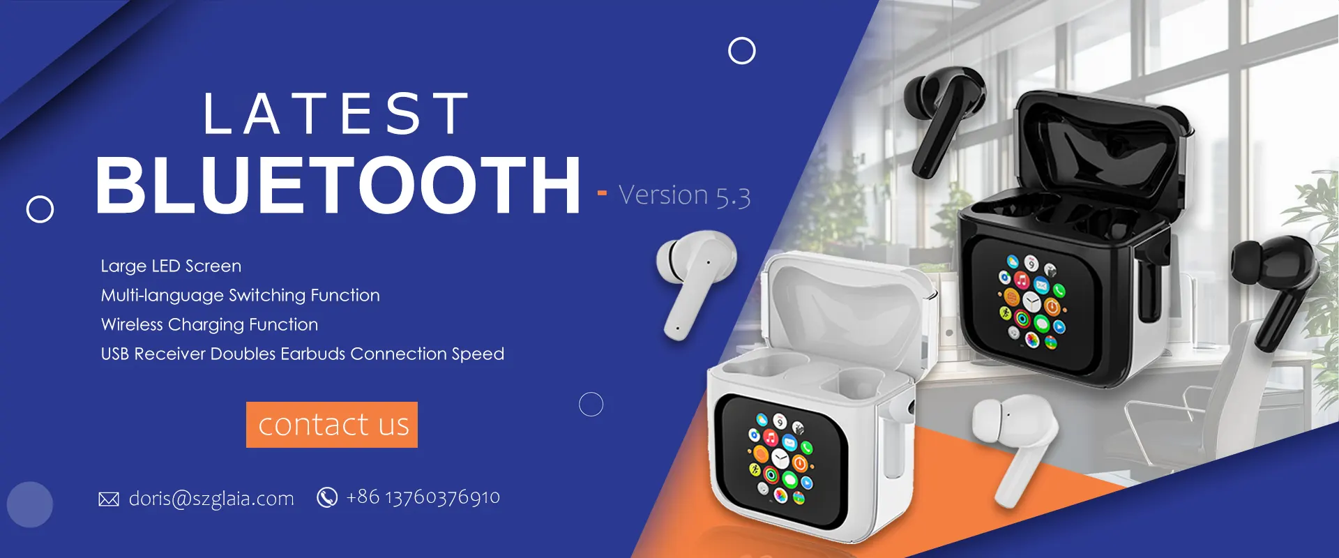 In-ear earplugs and earphones OEM/ODM services are available to meet your needs.